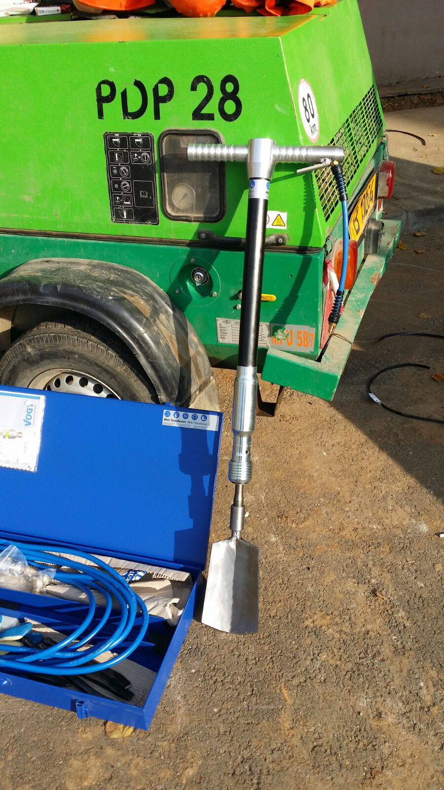 VOGT TurboSpade VTS 50 - echipament pneumatic multifunctional