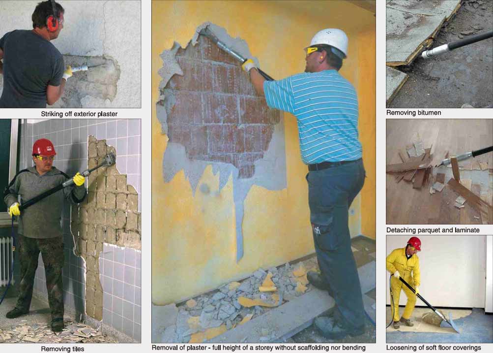 VOGT Hammer pentru renovari si decopertari de finisaj.